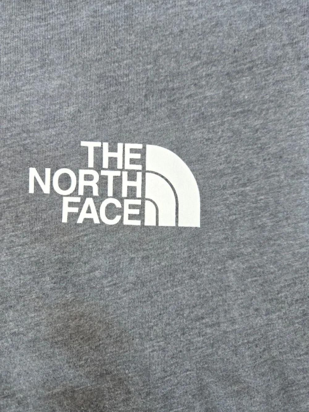 The North Face Gray L/S Crew Shirt Large